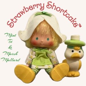 AMERICAN GREETINGS 1979 Mint Tulip Doll & 1983 Marsh Mallard Pet